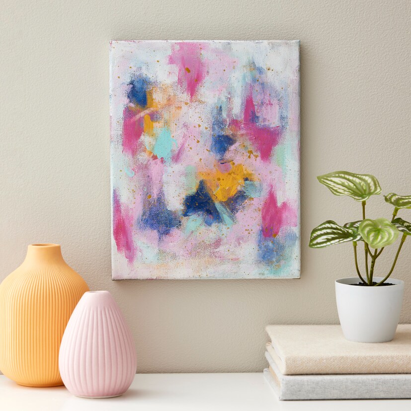Sunday MakeBreak: Abstract Spring Painting